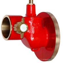 Valve de fer ductile d&#39;OEM pour des machines industrielles